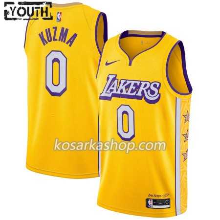 Dres Los Angeles Lakers Kyle Kuzma 0 Nike 2019-20 City Edition Swingman - Dječji